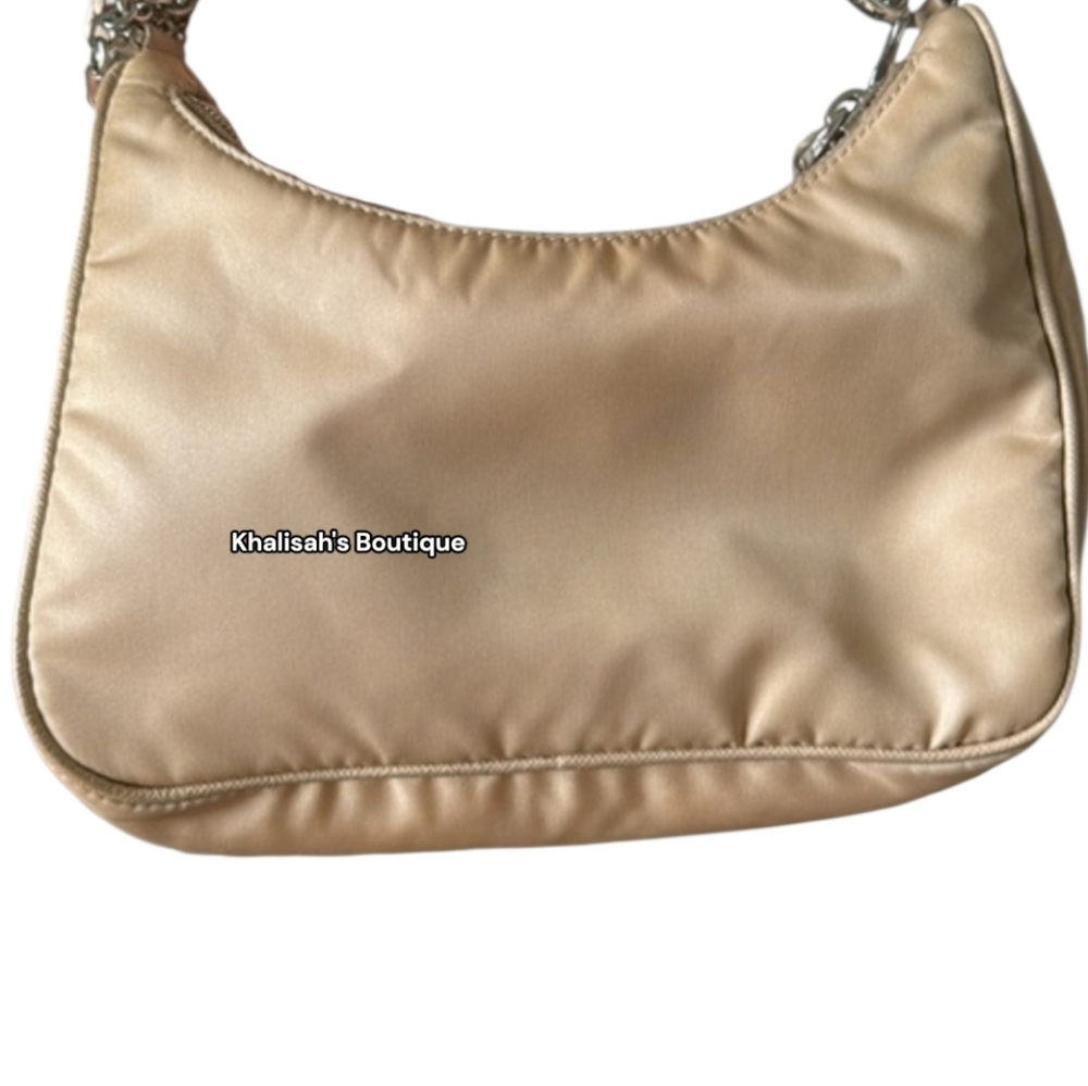 Authentic Prada Re-Edition 2005 Nylon Bag in Beige in Excellent Condition!!! - Picture 10 of 16